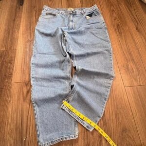 Vintage L.L.Bean blue denim jeans Size 40" #denim #menswear (0120)
